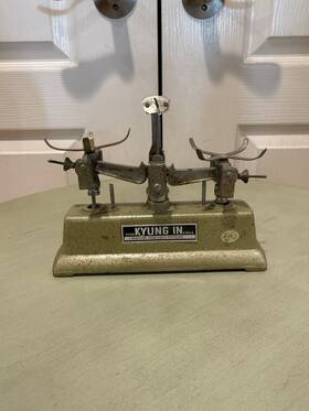 4g-100g Tricle Kyung In Table Balance Sensitivity Scale Metal- Made Korea