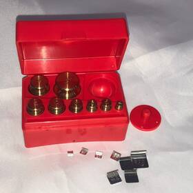 341s Troemner Henry Class 7 Weight Set 50 G To 10 Mg Scale