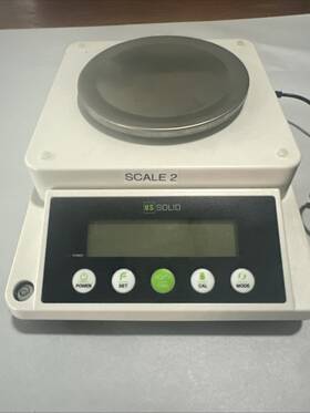 Jfdbs00086-3 U.s. Solid Digital Precision Scale 3100g X 0.01g Lab Balance Working