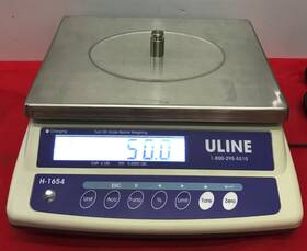 H-1654 Uline H-1649 Digital Scale Easy-count 6 Lbs X .002 Lb Counting