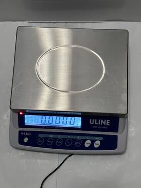 H-1653 Uline Easy-count Scale 3 000 Grams X .1 Gram