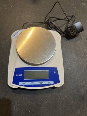 H-9884 Uline Precision Scale Balance 220 G 0.01