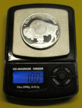 Us-magnum-1000xr Us-magnum 1000g Precision Pocket Lcd Digital Scale Weigh Oz Dwt Ct G With Batteries