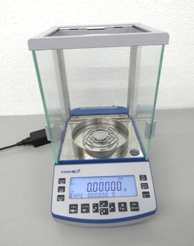 Vwr-205ac Vwr Scientific Analytical Balance Capacity 220g Readability 0.01mg