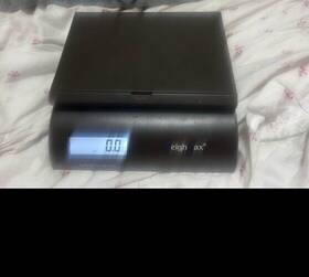 W-2822-75l Weighmax Digital Postal Scale 75l Weight Max 75lbs 34kg Used