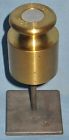 Weight English Ohaus Calibration Mounted Vintage Grams Standard 500 Brass