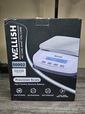 Yp50002d Wellish 5000g/0.01g Lab Digital Scale High Precision Analytical Balance For Kitchen/lab