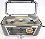 Vintage Torsion Balance RX-1 Scale 120G Lab Glass Case Usa. Fixed Price $44.87.