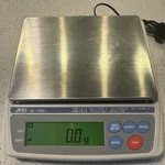 A&d Personal Scale EK-1200I Capacity: Minimum Display: 0.1G-1200G. Fixed Price $106.11.