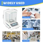 Lab Digital Analytical Balance High Precision Scale Kit 120X0.0001G 0.1MG. Fixed Price $272.85.
