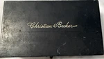 Christian Becker Boxed Calibration Weight Set In Wooden Case With 100. Fixed Price $78.50.