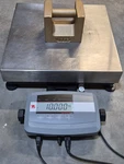 Ohaus Defender 5000 Shipping/floor Scale Stainless Steel Platform (50KG/100LB). Fixed Price $300.00.