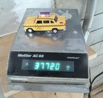 Mettler AC88 Lab Gram Scale Base Only 120V - Parts Out Of Date Calibration. Fixed Price $19.95.