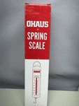 Vintage Ohaus Hanging Spring Scale 2.5 Newtons 250,000 Dynes. Fixed Price $6.25.