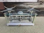 Torsion Balance Co. 10 Lb. Glass Apothecary Scale Antique 1920S. Fixed Price $100.00.