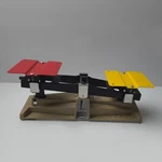 Vintage Ohaus Balance Scale Model 2705 Lab Classroom Supplies. Fixed Price $11.89.