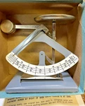 Vtg Hamilton Specialties Inc. No. 50 -8 Oz Postal Scale Made Usa Org Box. Fixed Price $22.00.