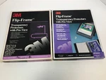 3M Flip-frame Transparency Protectors With Pre-view RS7114 Pack Of 97. Fixed Price $13.95.