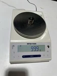 Mettler Toledo Ml 1501E /03, Calibrated, Scale, Batteries Or Power Pack. Fixed Price $322.00.