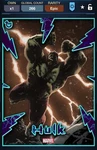 Topps Marvel Collect Digital Epic High Voltage Blue Motion Hulk #2. Fixed Price $20.00.