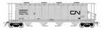 Rapido 127025 Scale Canadian National Nsc 3800 Cu. Ft. Covered Hoppers #2 (6). Fixed Price $310.69.