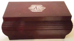 Vtg Ohaus Sto-n-weigh Brass Weight Set 1-500 Grams Bakelite Box. Fixed Price $45.00.