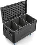 44"X22"X25" Cable Trunk Road Case With Wheels Professional Stackable. Fixed Price $351.74.