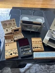 Vintage Henry Troemner Pharmaceutical Scale, With Variety Of Weights. Fixed Price $120.00.