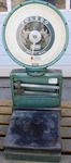 Toledo Scale, 2081-0-SS 41977, Model No 2081, Serial 8275, Capacity 150 Lb. Fixed Price $500.00.