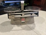 Ohaus Harvard Trip 2KG-5 Lb Balance Scale Model 1312 From Pillsbury Minneapolis. Fixed Price $49.99.