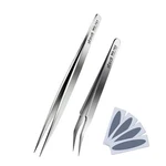 2PCS Precision Thickened Tweezers Set, Model Hobby Making Tools,ultra-precisi.... Fixed Price $24.44.
