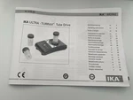 Ika Ultra Turrax Tube Drive Ut Td Homogenizer Stepless Speed Control (3363229). Fixed Price $179.99.