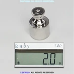Rice Lake Weighing Systems Calibration Weight, Ss, 2G, Cylinder *open Box!*. Fixed Price $19.97.