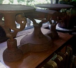 Scale Chatillon No Cast Iron Double Beam 17 1/2" Long 7"TALL/8WIDE Vintage. Fixed Price $50.00.