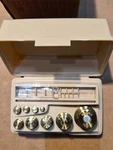 Ohaus 21-PC Set: 100G To 1G Brass Weights, 500MG 1MG Alum. Fractional.. Fixed Price $49.95.