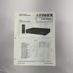 Fisher Parts List & Circuit Diagrams FVH-6500 U.s.a. Video Cassette Recorder. Fixed Price $19.99.