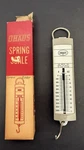 Vintage Ohaus Hanging Spring Scale 0-2000 0-72 Oz One Box Model #8004 Usa Made. Fixed Price $9.00.