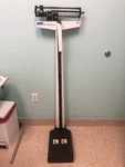 Used, Good Condition - Health Meter 400KL Physician Scale Black/white. Fixed Price $125.00.