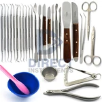 Medentra Dental Laboratory Waxing Instruments Carver Spatula Mixing Bowl Knife. Fixed Price $7.99.