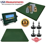 Usa Measurements US-TB4848-5K Ntep Heavy Duty Pallet Scale 4'X4' 5,000 Lb. Fixed Price $895.00.