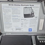 Tif 9010A Slimline Digital Lcd Electronic Charging Scale 110 Lb W/ Carry Case. Fixed Price $71.50.