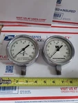 Matheson Gas Products 63-4111 Lot Of 2 Gauges Used, U1. Fixed Price $45.99.