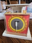 Vintage Ohaus Red/orange/ Yllw Scale Made England MODEL#80430. Fixed Price $39.99.