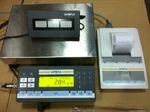 Sartorius QC15DCE-S Scale With Printer YDP03-OCE & YRD14Z Checkweighing Display. Fixed Price $1118.00.