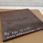 3/4" 12"X Inch Steel Plate A36 Hot Roll Flat .75" Thick. Fixed Price $65.97.