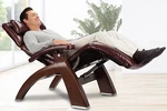 New PC-610 Omni-motion Human Touch Zero Gravity Perfect Chair Recliner Walnut. Fixed Price $3599.00.