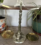 Vintage Balance "scales Of Justice" Beam 15" Tall. Fixed Price $47.99.