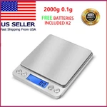 Digital Weight Scale Kitchen Jewelry Gold Grain Food Minisize Gram 2000G X 0.1G. Fixed Price $6.99.