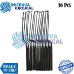 Brand New Hardy Pituitary Neuro Curettes Set Of 16 Surgical Instruments With Box. Fixed Price $99.00.