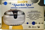Gemoro "sparkle Spa" Ultrasonic Cleaner (model SS-1780) New. Fixed Price $19.99.